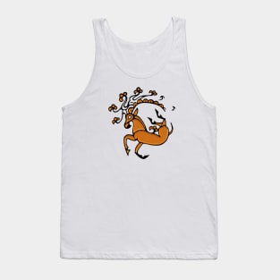 Siberian Deer Tattoo Tank Top